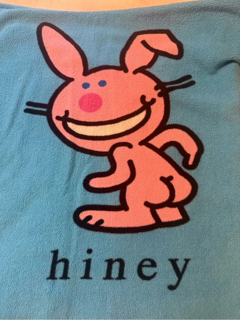 Jim Benton Happy Bunny Collectable Throw